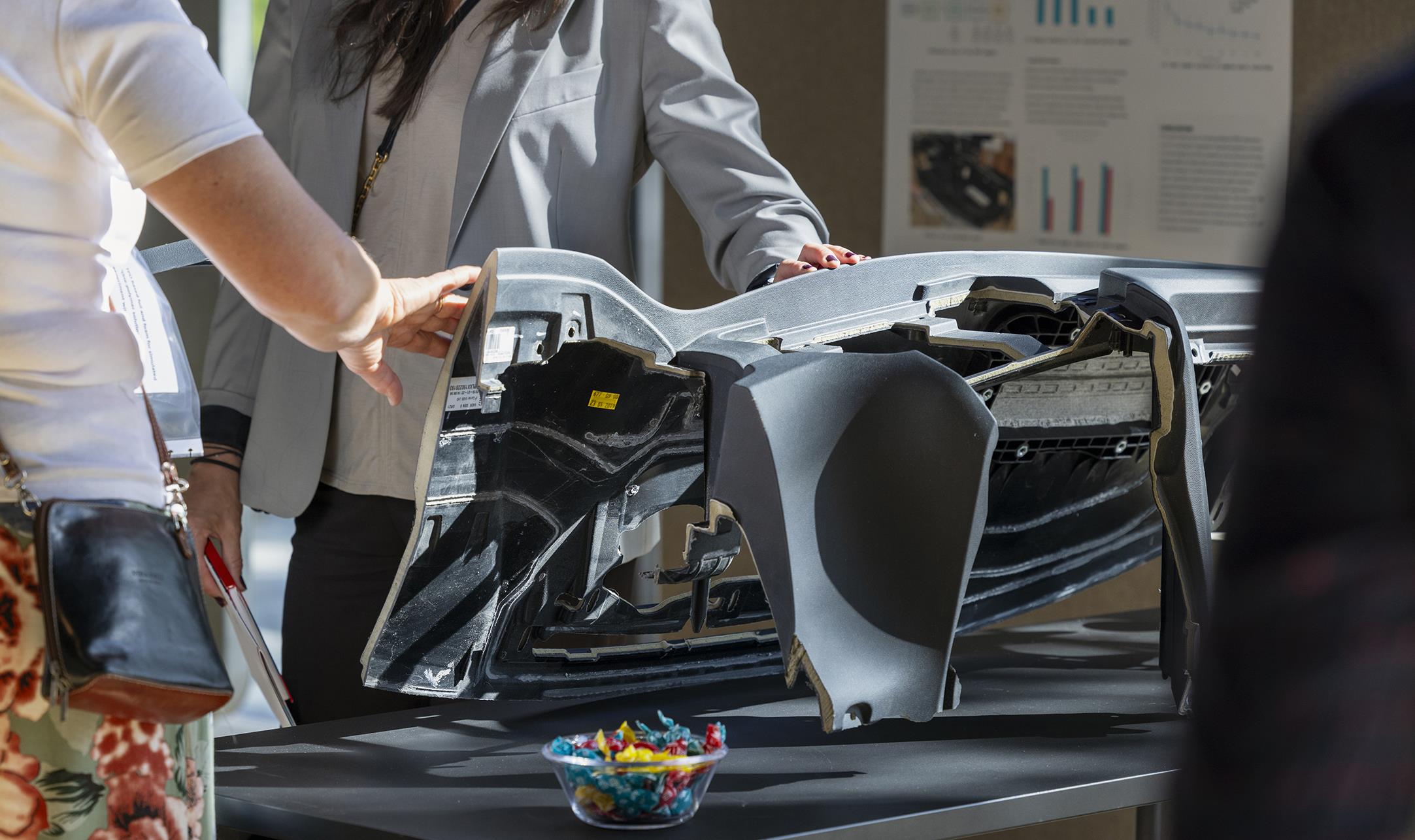 Hållbar fordonsinteriör